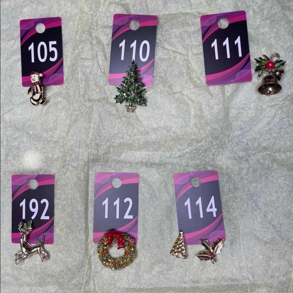 Christmas Brooches